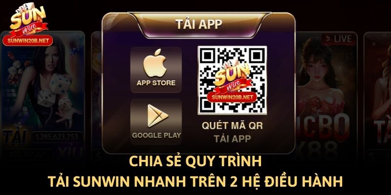 Chia sẻ quy trình tải Sunwin nhanh trên 2 hệ điều hành