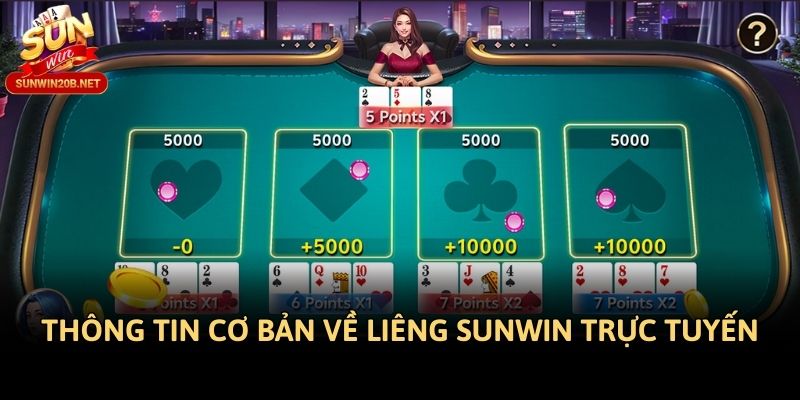 Thông tin cơ bản về liêng Sunwin trực tuyến